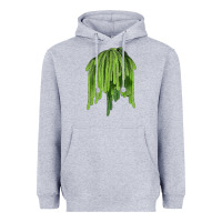 Heather Grey Selenicereus Cactus Heavyweight Hoodie - LillyAllenDesigns