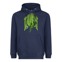Navy Selenicereus Cactus Heavyweight Hoodie - LillyAllenDesigns