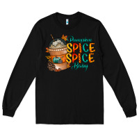 Black pumpkin spice baby Long Sleeve Tee - RacoonDesign