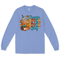 Colony Blue pumpkin spice baby Long Sleeve Tee - RacoonDesign