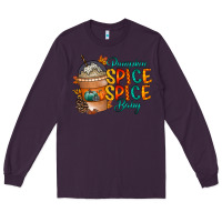 Plum pumpkin spice baby Long Sleeve Tee - RacoonDesign