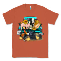 Copper farm truck farm animals Classic Tee - FaDigitalArtStudio