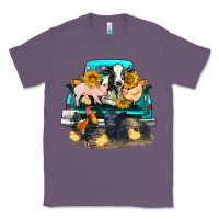 Lavender farm truck farm animals Classic Tee - FaDigitalArtStudio
