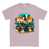Lilac farm truck farm animals Classic Tee - FaDigitalArtStudio