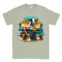 Matcha farm truck farm animals Classic Tee - FaDigitalArtStudio