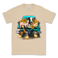 Mushroom farm truck farm animals Classic Tee - FaDigitalArtStudio