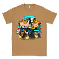 Toasted Coconut farm truck farm animals Classic Tee - FaDigitalArtStudio