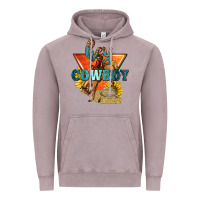 Vintage Zinc hey cowboy with sunflowers Vintage Hoodie - texasbilliewilder