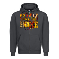 Smoke no place like home softball Zipper Hoodie - Jasminsmagicworld