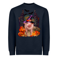 Navy Pig halloween Heavyweight Sweatshirt - RanaPortraitStore