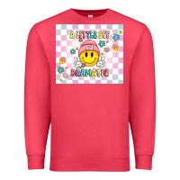 Cardinal a little bit dramatic retro Premium Sweatshirt - MaliasSmallBusiness
