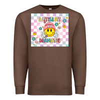 Chestnut a little bit dramatic retro Premium Sweatshirt - MaliasSmallBusiness