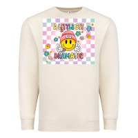 Sandshell a little bit dramatic retro Premium Sweatshirt - MaliasSmallBusiness