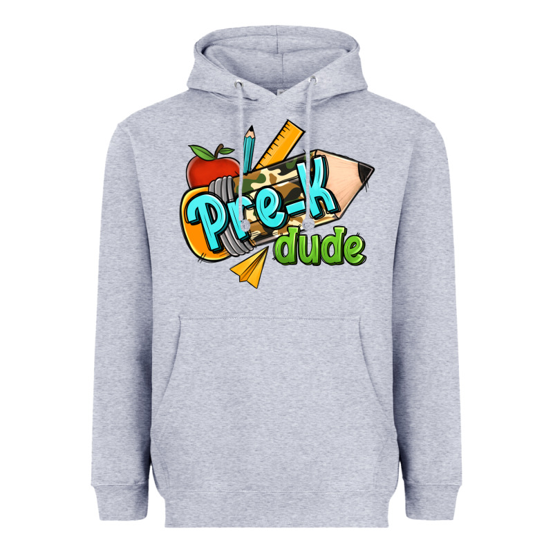 Pre K Dude Heavyweight Hoodie by Jasminsmagicworld | Teevron