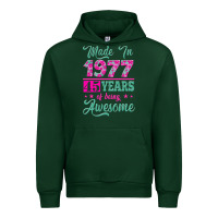 Forest Green made in 1977, 45 years of being awesome Urban Hoodie - Jasminsmagicworld
