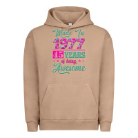 Pigment Burro made in 1977, 45 years of being awesome Urban Hoodie - Jasminsmagicworld