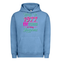 Pigment Pebble Blue made in 1977, 45 years of being awesome Urban Hoodie - Jasminsmagicworld