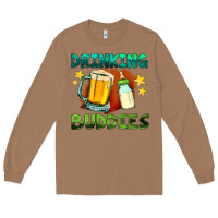 Toasted Coconut drinking buddies with baby bottle and beer Long Sleeve Tee - HRA Design Shop