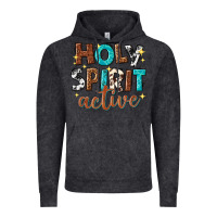 Vintage Black holy spirit active Vintage Hoodie - texasbilliewilder