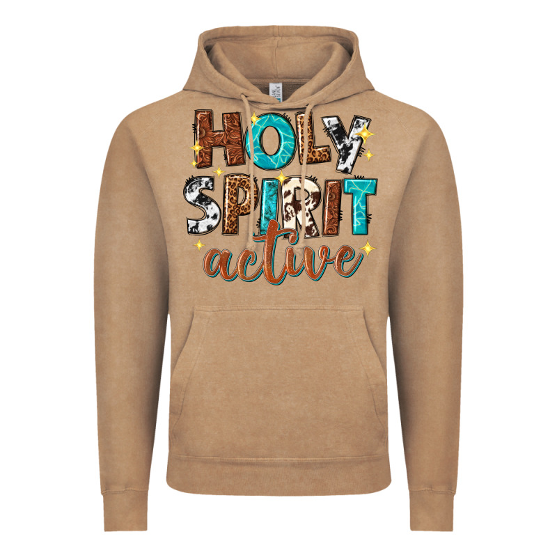 Holy Spirit Active Vintage Hoodie by texasbilliewilder | Teevron