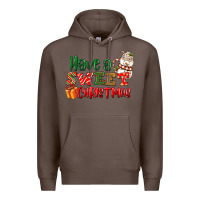 Coffee Have a sweet Christmas Premium Hoodie - NancyCooperArtShop