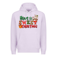 Lilac Have a sweet Christmas Premium Hoodie - NancyCooperArtShop