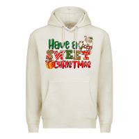 Oatmeal Heather Have a sweet Christmas Premium Hoodie - NancyCooperArtShop
