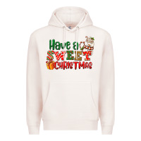 Pale Pink Have a sweet Christmas Premium Hoodie - NancyCooperArtShop