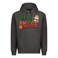 Smoke Have a sweet Christmas Premium Hoodie - NancyCooperArtShop