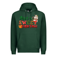 Sports Green Have a sweet Christmas Premium Hoodie - NancyCooperArtShop