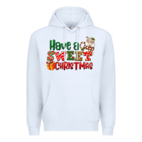 White Have a sweet Christmas Premium Hoodie - NancyCooperArtShop