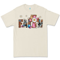 Bone faith cross Premium Tee - Artiststas