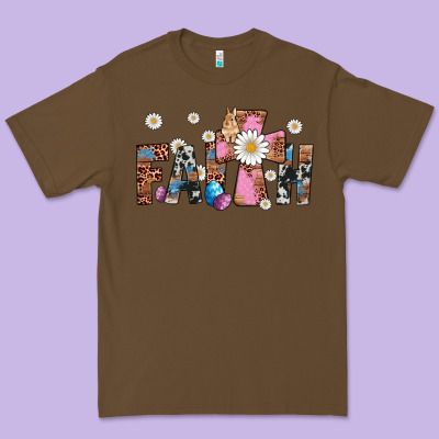 Faith Cross Premium Tee Designed By Artiststas