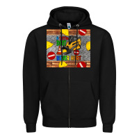 Black skidsteer tumbler Zipper Hoodie - Artiststas