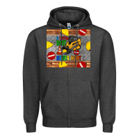 Charcoal Heather skidsteer tumbler Zipper Hoodie - Artiststas