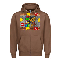 Chestnut skidsteer tumbler Zipper Hoodie - Artiststas