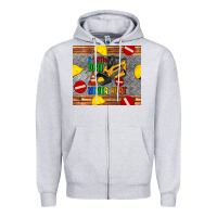 Heather Grey skidsteer tumbler Zipper Hoodie - Artiststas