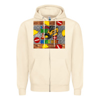 Sandshell skidsteer tumbler Zipper Hoodie - Artiststas