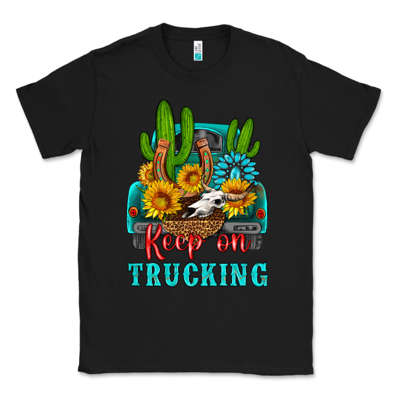 Keep On Trucking With Western Truck Classic Tee by HRA Design Shop | Teevron