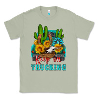 Matcha keep on trucking with western truck Classic Tee - HRA Design Shop