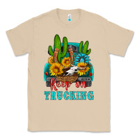 Mushroom keep on trucking with western truck Classic Tee - HRA Design Shop