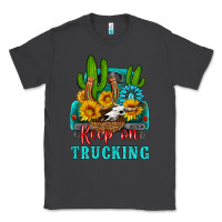 Smoke keep on trucking with western truck Classic Tee - HRA Design Shop