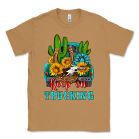 Toasted Coconut keep on trucking with western truck Classic Tee - HRA Design Shop