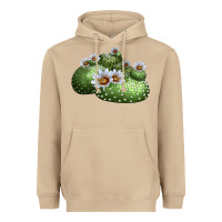 Mushroom blossfeldia cactus Heavyweight Hoodie - LillyAllenDesigns