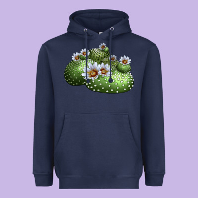 Blossfeldia Cactus Heavyweight Hoodie Designed By Lillyallendesigns