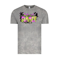 Cloud Rock hot girl summer with palms Vintage Tee - texasbilliewilder