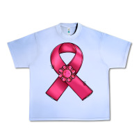 Grape Ice breast cancer awareness ribbon Urban Heavy Tee - RanaPortraitStore
