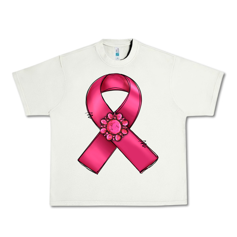 Breast Cancer Awareness Ribbon Urban Heavy Tee by RanaPortraitStore | Teevron
