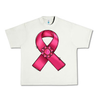 Pistachio breast cancer awareness ribbon Urban Heavy Tee - RanaPortraitStore