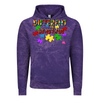 Cloud Purple different is beautiful Vintage Hoodie - JahusDesignShop